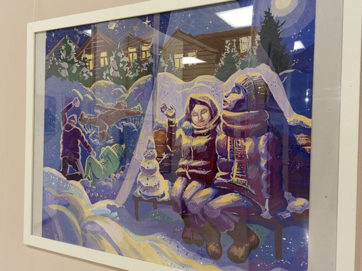 Детское творчество Казани, Санкт-Петербурга и Пензы собрала выставка «Рождественское чудо» в Зеленодольске