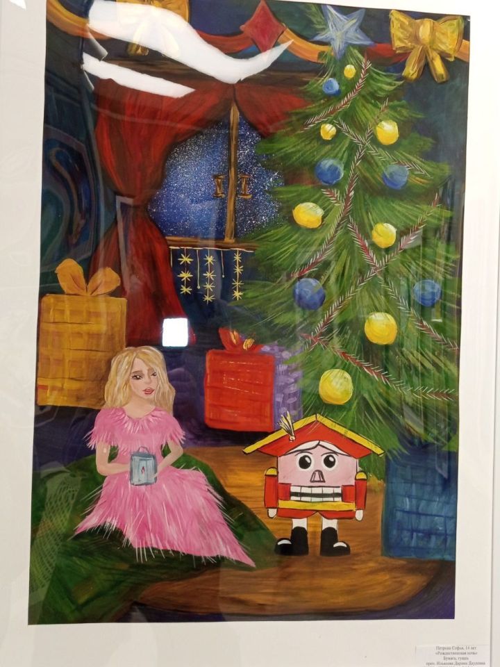 Детское творчество Казани, Санкт-Петербурга и Пензы собрала выставка «Рождественское чудо» в Зеленодольске