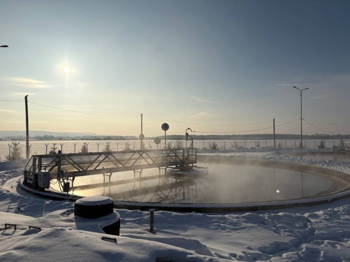 Биологические очистные сооружения п. Васильево посетил руководитель Росприроднадзора Татарстана Фаяз Шакиров