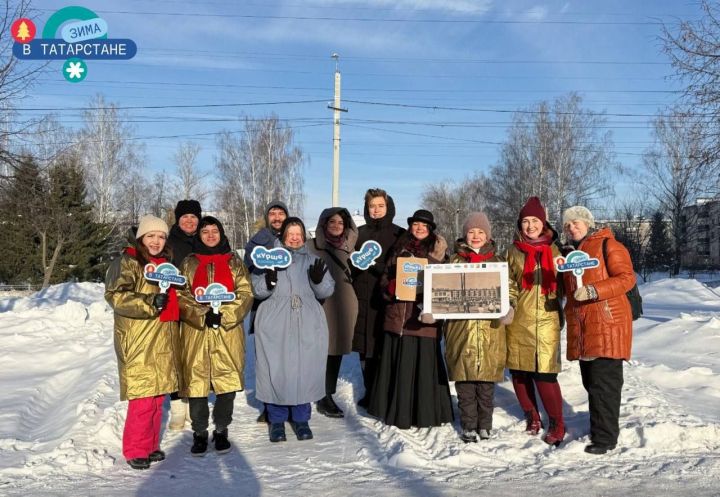 В Зеленодольске продолжается спектакль‑променад «Зеленодольск: история, люди, архитектура»