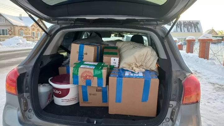 Волонтерский штаб «Надежда» села Нурлаты отправил 108-й по счету гуманитарный груз