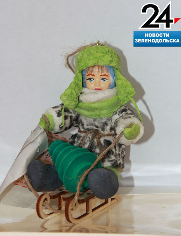 Редакция «Зеленодольской правды» провела конкурс новогодних игрушек