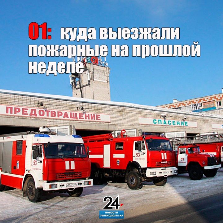 К кому на минувшей неделе выезжали Зеленодольские пожарные
