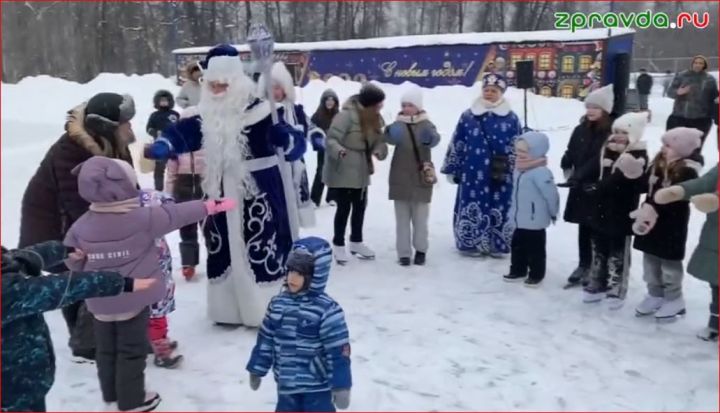 В Рождество на «Авангарде» развернулись праздничные гуляния
