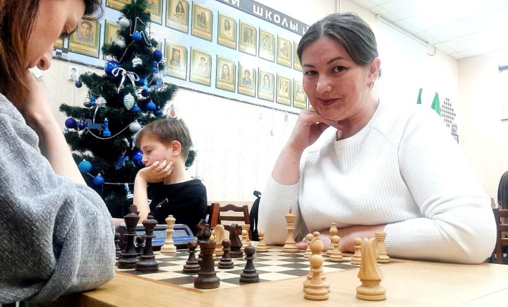В Зеленодольске состоялся семейный турнир по шахматам