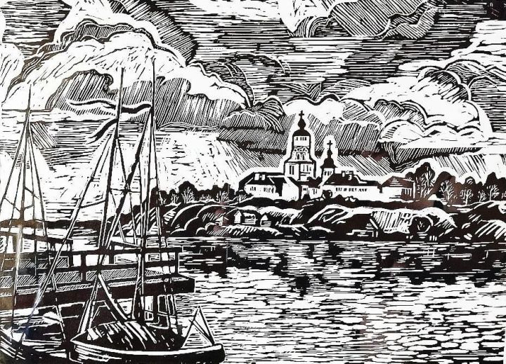 «Я вижу мир в чёрно-белых линиях»: как графика стала языком художницы из Зеленодольска