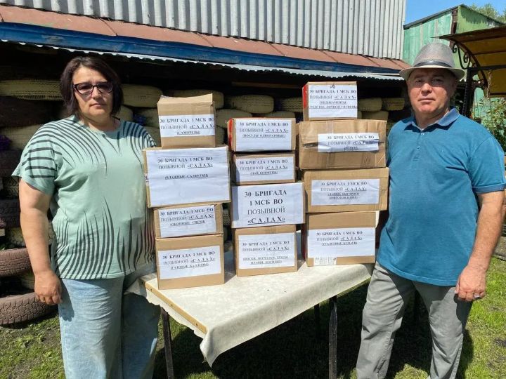 Семья Садыковых из села Молвино превратила свой дом в надёжный тыл для бойцов