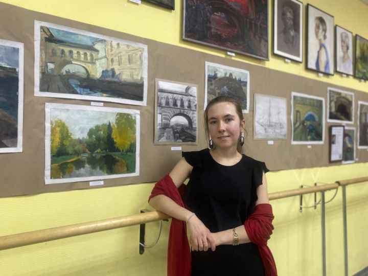 Анна Гранкина – одна из тридцати студентов России, завоевавших право учиться на бюджете академии художеств имени Ильи Репина