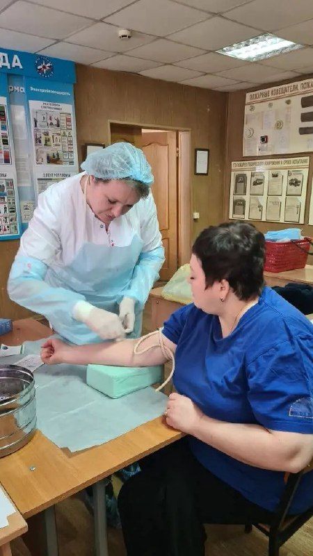 Работники Зеленодольского пожарно-спасательного гарнизона прошли диспансеризацию