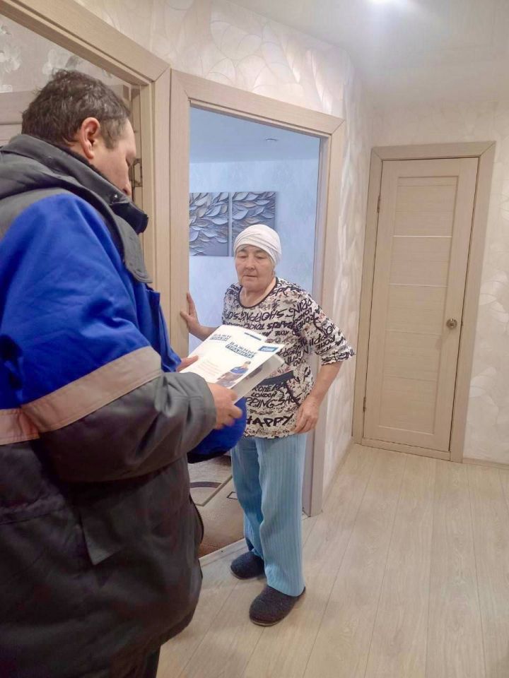 Работники Зеленодольскгаза провели профилактические беседы с жителями многоквартирных домов