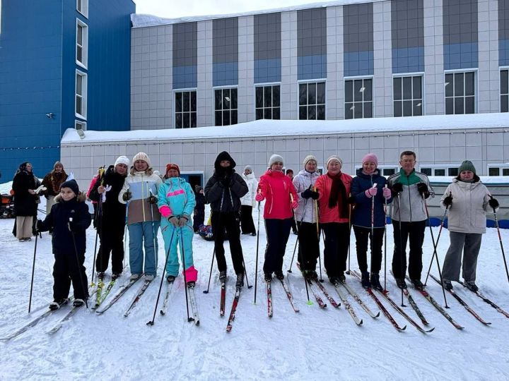 На базе «Маяка» прошли Лыжня ЦРБ и Масленица для медработников