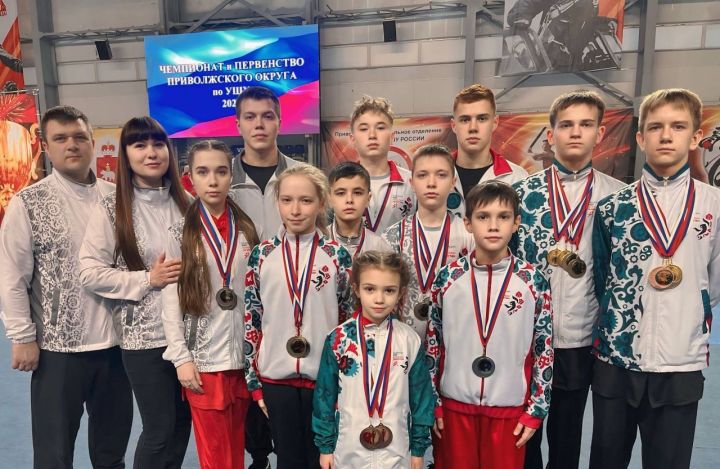 Зеленодольцы завоевали 26 медалей на чемпионате и первенстве Приволжского Федерального округа по ушу