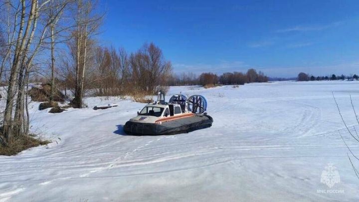 В Зеленодольске начал функционировать временный спасательный пост для обеспечения безопасности граждан в период весеннего таяния льда