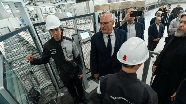 Вице-премьер Дмитрий Чернышенко почетил учебно-производственный комплекс «Алабуга Политех»