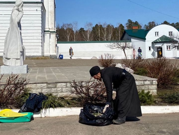 Раифский монастырь приглашает присоединиться к наведению порядка перед Пасхой