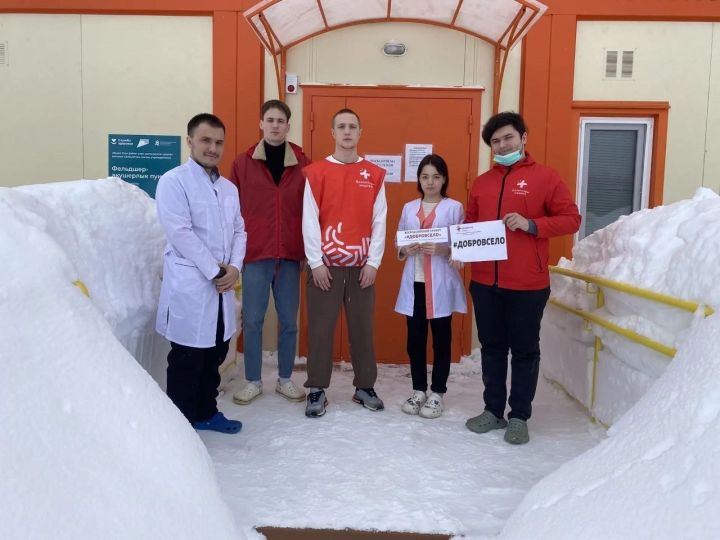 Волонтеры-медики посетили Дубровский ФАП Зеленодольского района