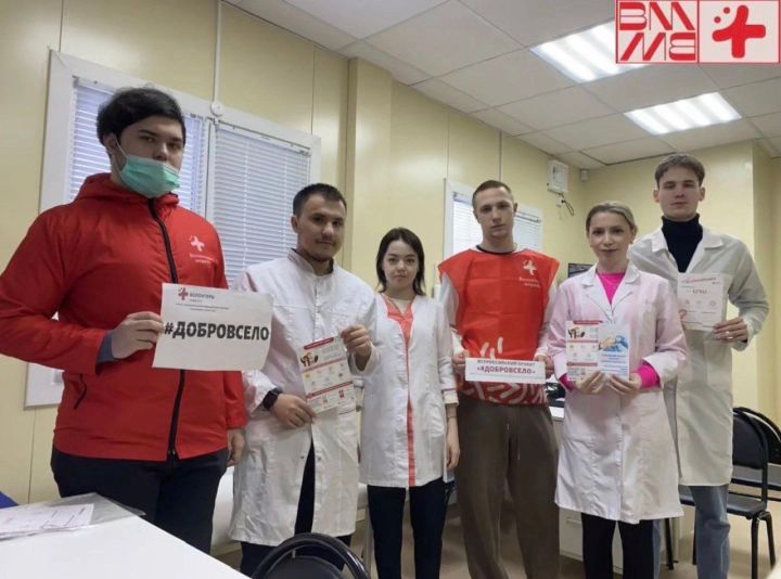 Волонтеры-медики посетили Дубровский ФАП Зеленодольского района