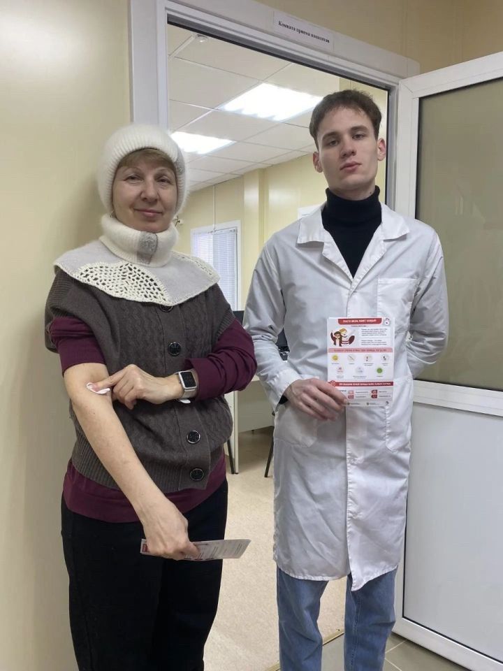 Волонтеры-медики посетили Дубровский ФАП Зеленодольского района