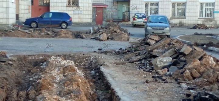 По программе «Наш двор» началось благоустройство придомовой территории на улице Паратской, 13