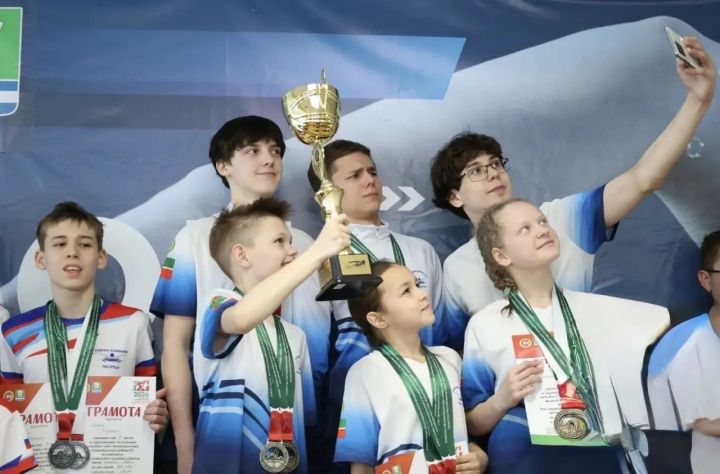 В Зеленодольске прошли соревнования по плаванию на Кубок главы