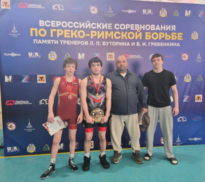 Зеленодольцы отлично выступили на престижном турнире по греко-римской борьбе