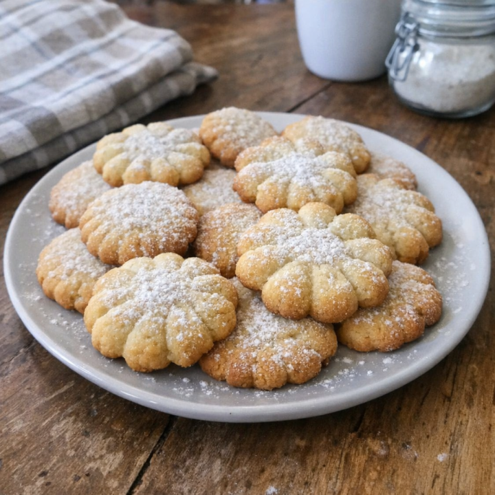 Масляное печенье без яиц: тот самый хруст из жестяной банки