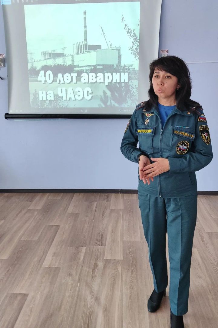 Подвиг планетарного масштаба: школьникам Зеленодольска рассказали о героях Чернобыля