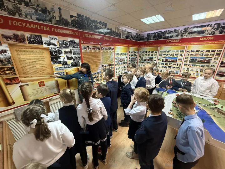 В пожарно-спасательном отряде № 8 прошел День открытых дверей