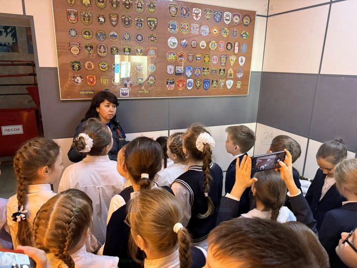 В пожарно-спасательном отряде № 8 прошел День открытых дверей