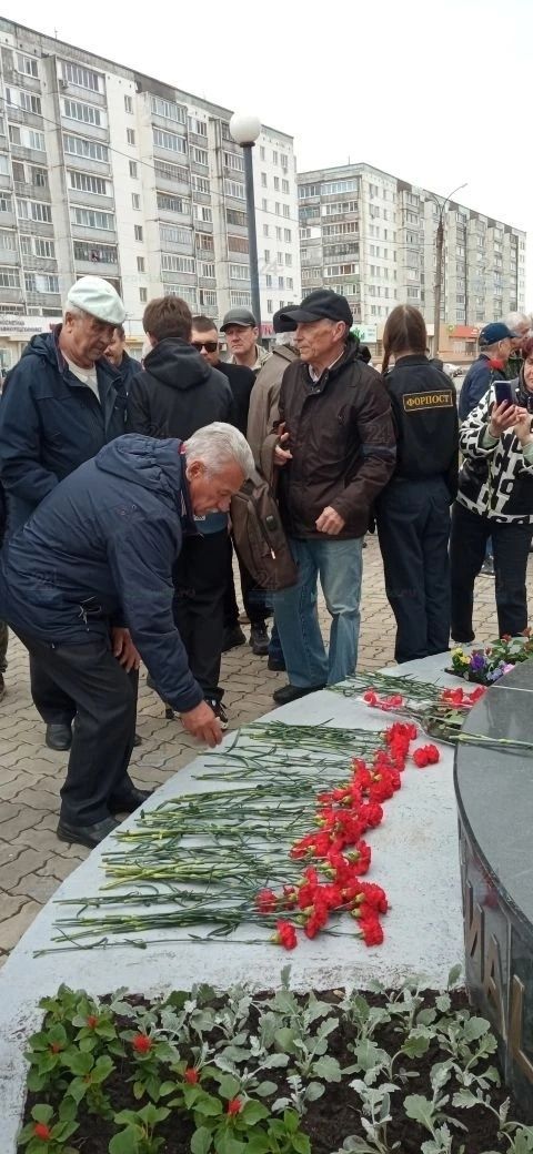 Зеленодольцы собрались на митинг на 40 лет с аварии на Чернобыльской АЭС