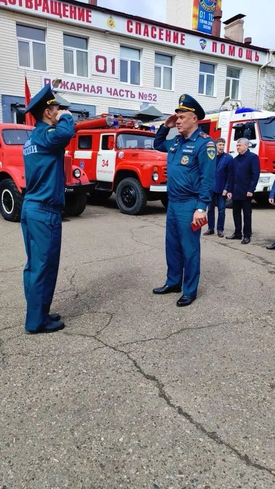 Сегодня свой профессиональный праздник отмечают сотрудники противопожарной службы