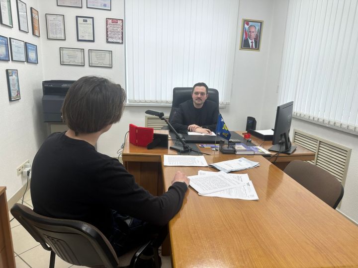 В Зеленодольском районе депутаты от ЛДПР провели приём граждан