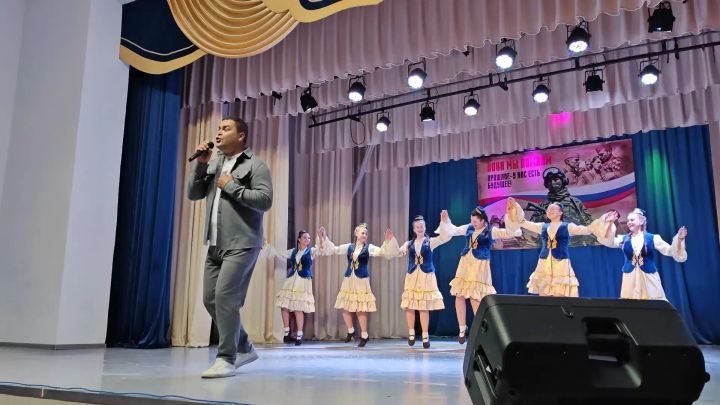 В с. Айша Зеленодольского района прошёл благотворительный концерт «Помощь СВОим»