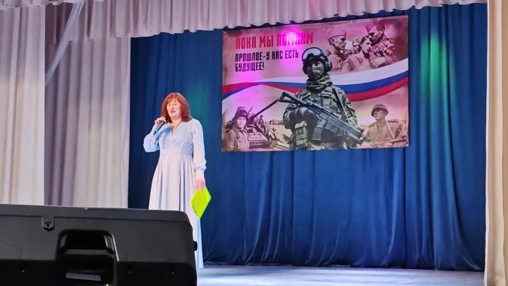 В с. Айша Зеленодольского района прошёл благотворительный концерт «Помощь СВОим»