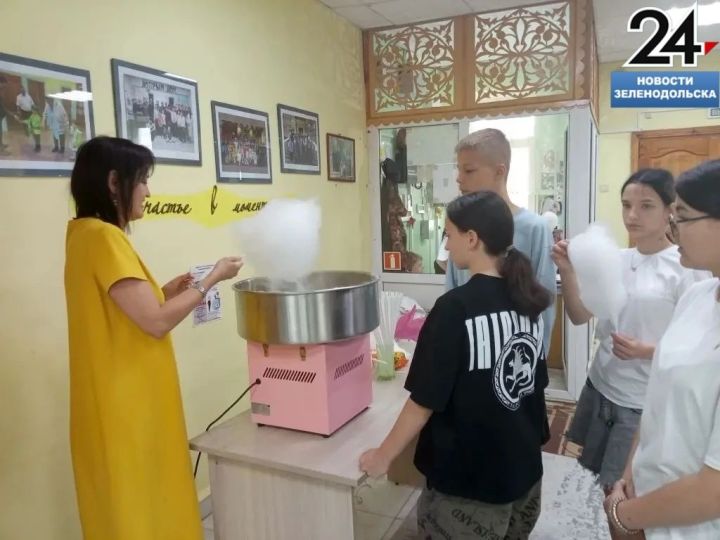 Яркий, запоминающийся день подарили воспитанникам Нурлатского детского дома сотрудники и волонтеры компании АНО «Алга»