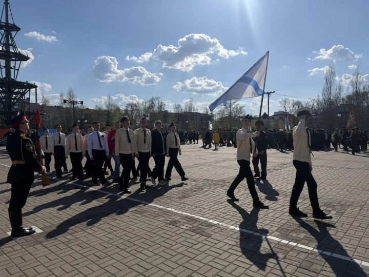 В Зеленодольске проходят общегородские тренировки парадных расчётов