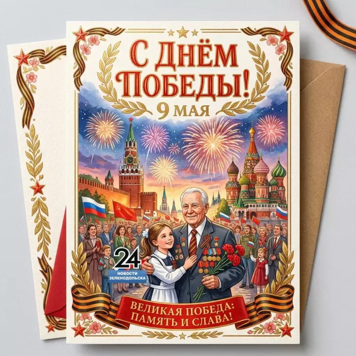 Информационный центр «Зелёный Дол» поздравил зеленодольцев с праздником
