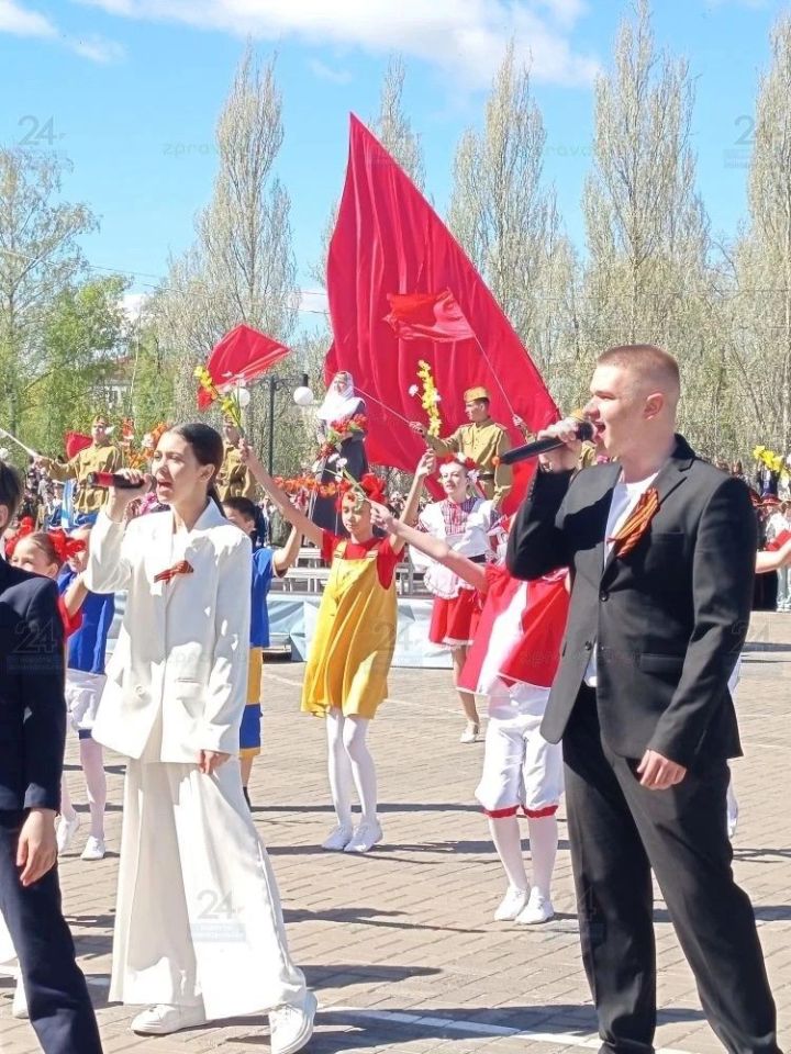 В Зеленодольске главные герои парада в честь 9 Мая - ветераны