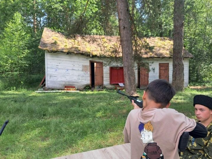 Юнармейцы  побывали в детском  оздоровительном лагере им. М. Джалиля