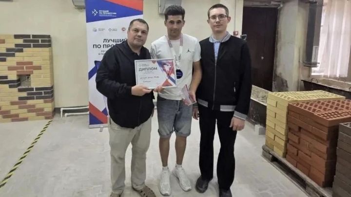 Дмитрий Дмитриев из «СК Эллада» завоевал звание лучшего каменщика Татарстана