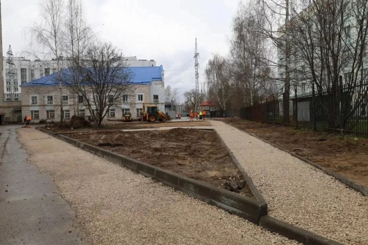 В 2026 году в Зеленодольском районе будут отремонтированы 64 дворовые территории