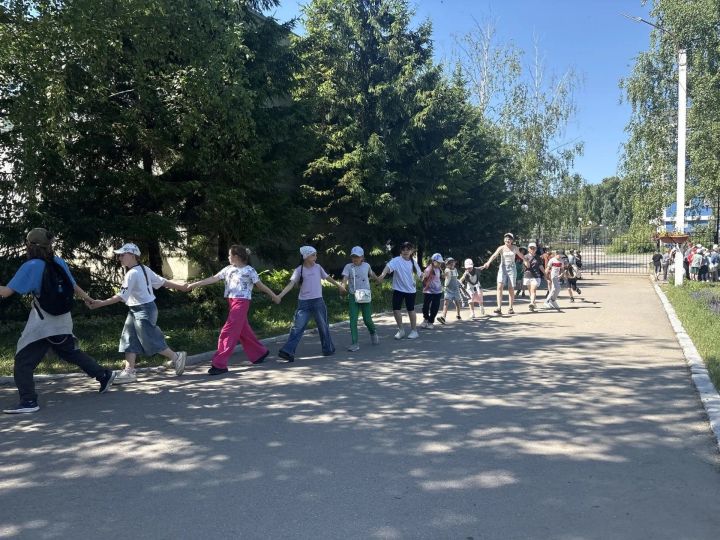 Пришкольный лагерь лицея №1 отмечает День защиты окружающей среды