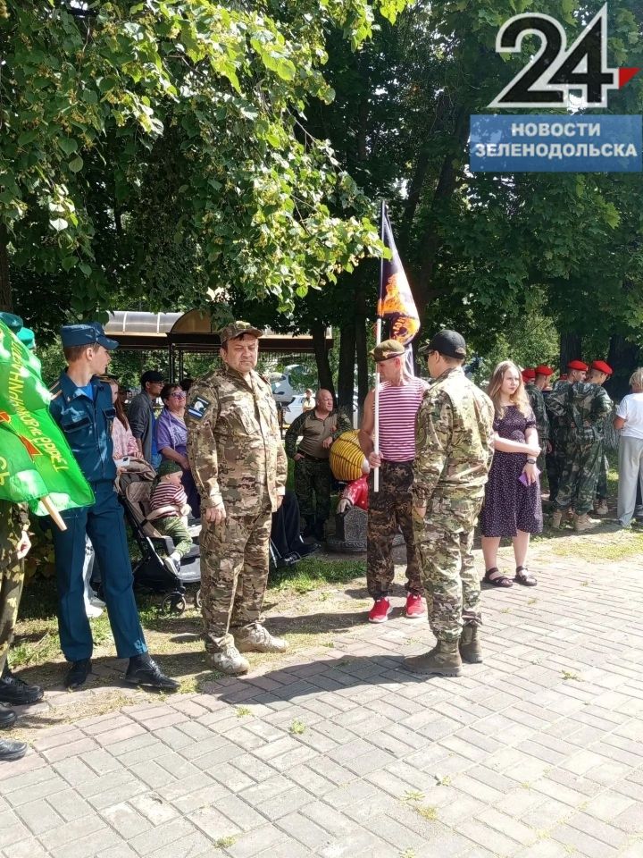 В Зеленодольске прошёл митинг, посвящённый Дню памяти ветеранов боевых действий