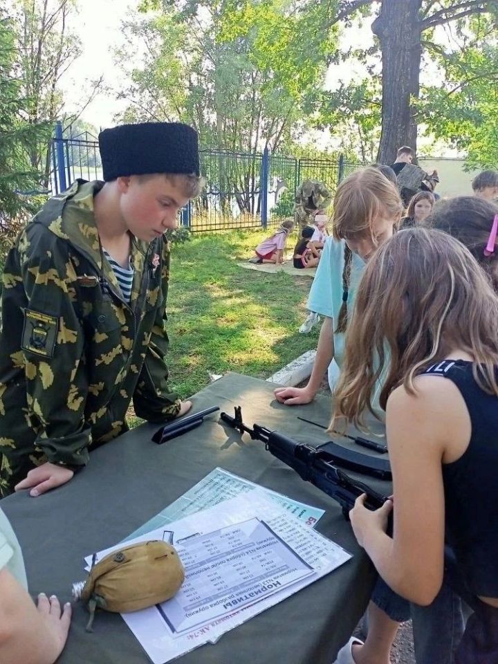 Кадеты КВПК «Пластун» посетили санаторий-профилакторий «Дельфин»