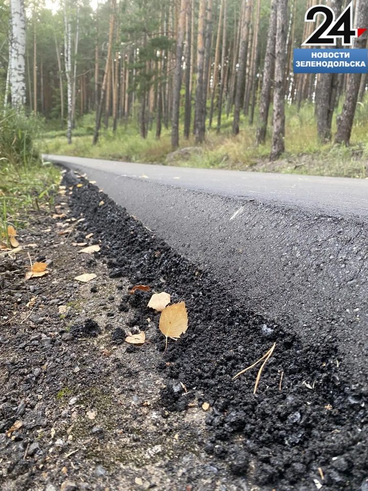 На «Маяке» обновляют и расширяют лыжероллерную трассу