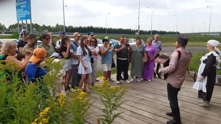 В Этнографическом музее под открытым небом «Татар Авылы» в п.Исаково прошла благотворительная программа