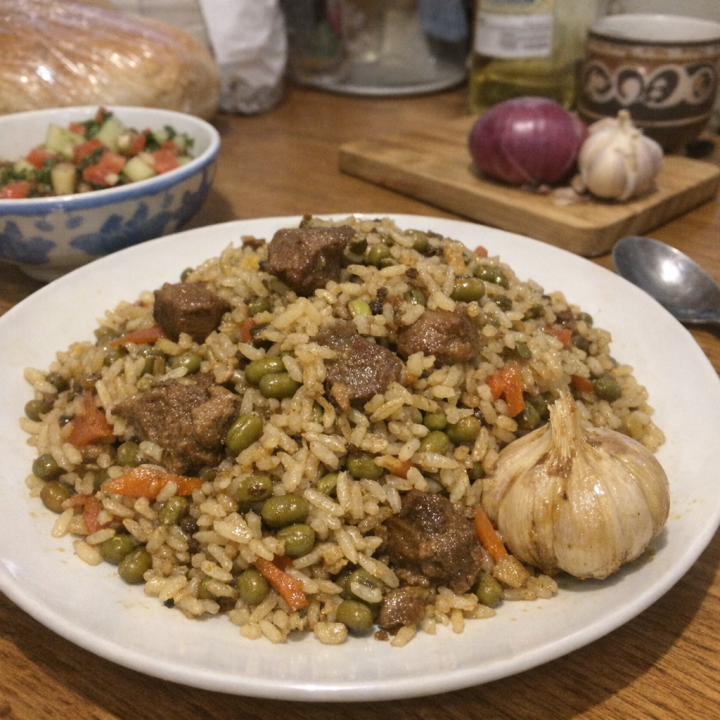 Плов с машем, который готовят не как обычный