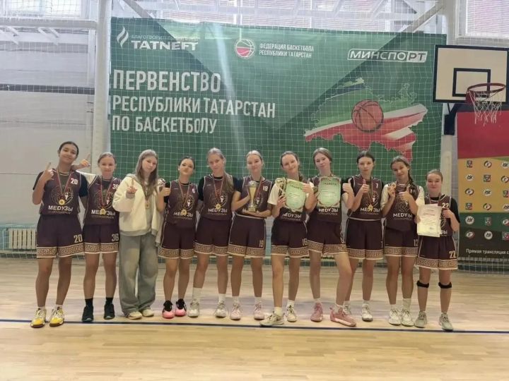 Сборная Зеленодольска завоевала золото Чемпионата Татарстана по баскетболу