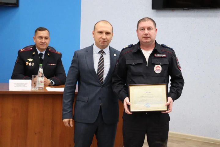 В Зеленодольске отметили День патрульно-постовой службы полиции