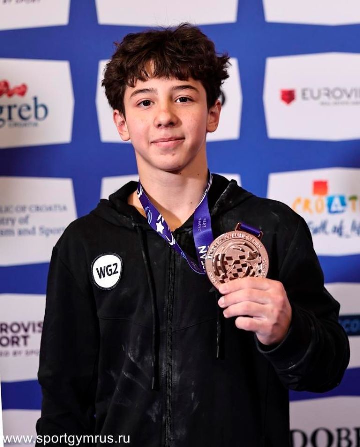 Путь к Олимпу — 16-летний Радмир Мусаев из Зеленодольска завоевал золото чемпионата Европы